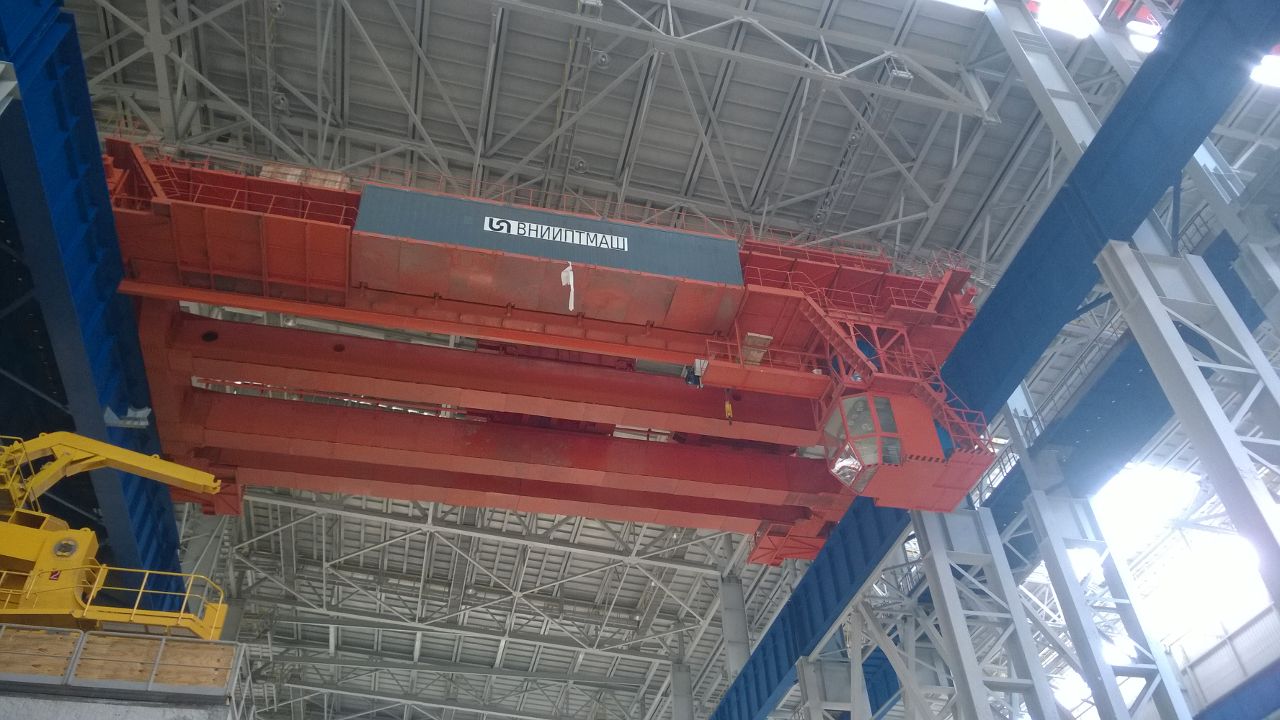 Full cycle of manufacturing industrial cranes